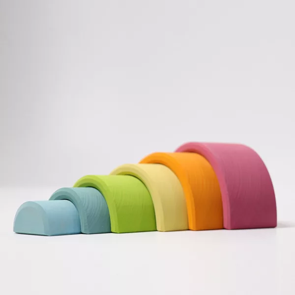 Medium Rainbow Stacker Pastel - Image 3