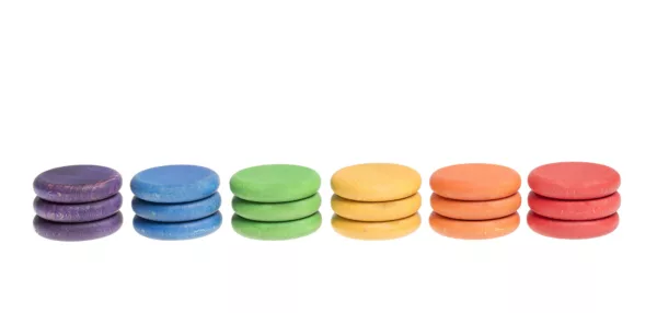 18 coins (6 colors) - Image 2
