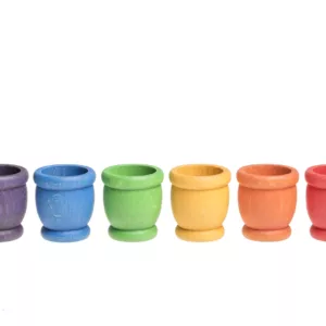 6 mates (6 colors)