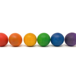 6 balls (6 colors)