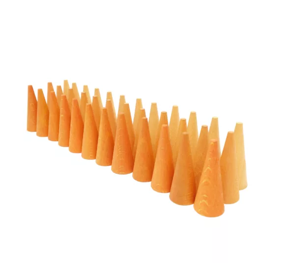 Mandala Orange cone - Image 4