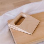 Wooden Cutting Board & Knife Set