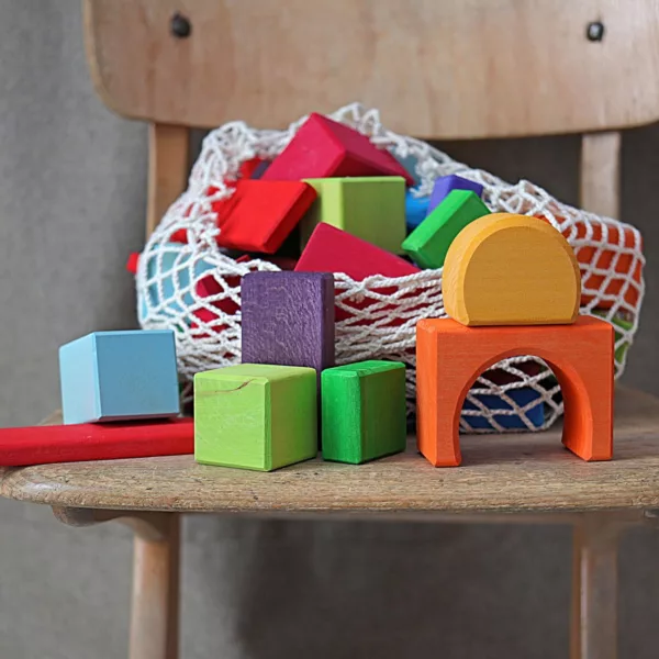 60 Colored Geo- Blocks - Image 4