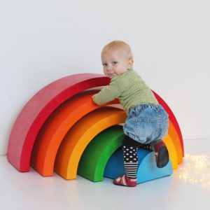 Giant Rainbow Stacker