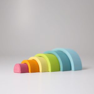 Small Rainbow Pastel - Stacker