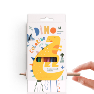 Dino Coloring Scrollino