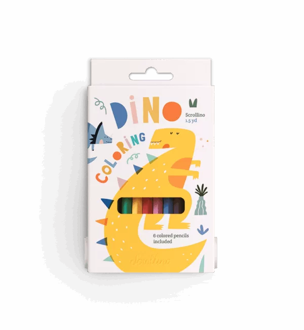 Dino Coloring Scrollino - Image 6