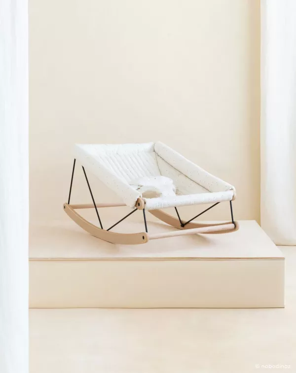 Baby Bouncer COVER - Natural Honey Sweet Dots - Image 2