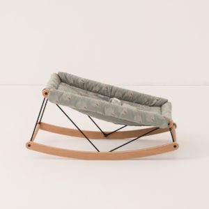 Baby Bouncer - White Gatsby / Antique Green