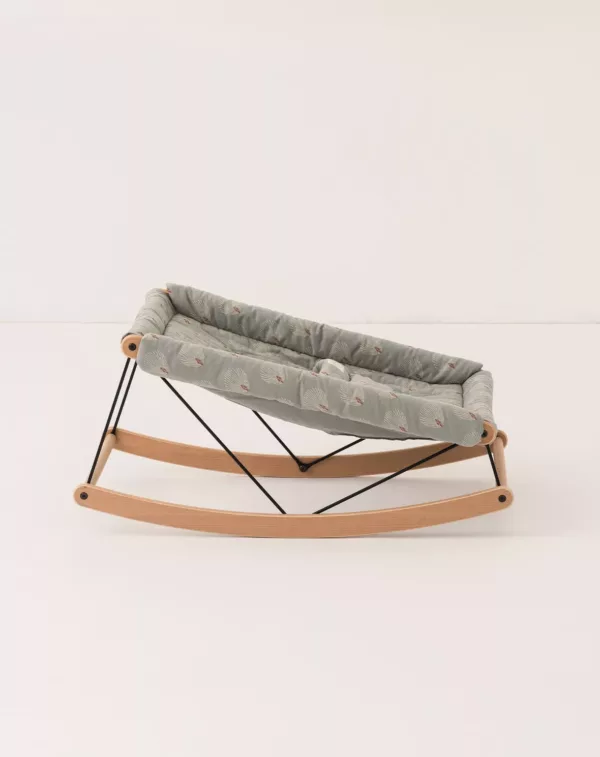 Baby Bouncer - White Gatsby / Antique Green - Image 2