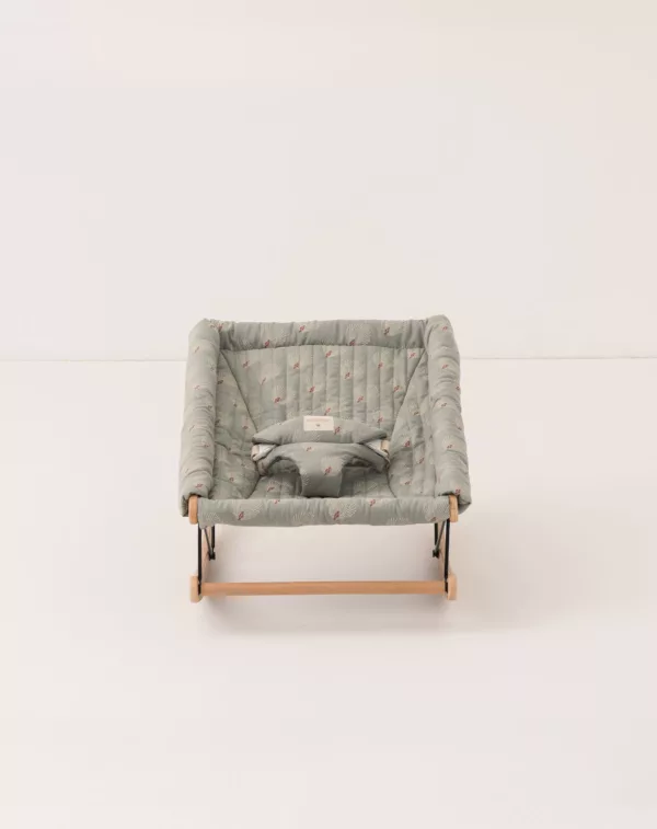 Baby Bouncer - White Gatsby / Antique Green - Image 3