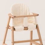 High Chair Cushion – Natural Honey Sweet Dots